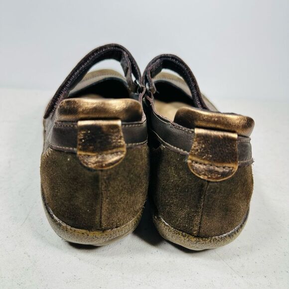 NAOT US 6Brown Mary Jane Flats EUR 37 - Picture 6 of 7